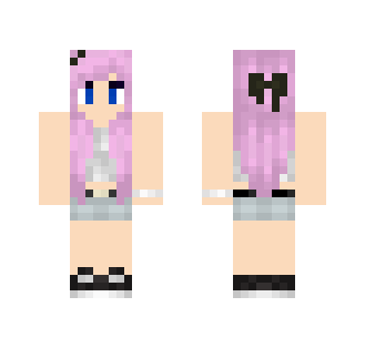 ~Pink Haired Girl~ By KkBluekit