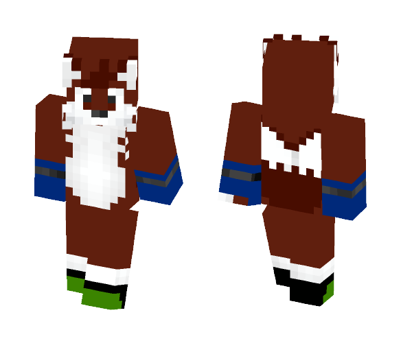 Download Free Prince Sonic O.C. Skin for Minecraft image 1 Prince Sonic O.C. - Male Minecraft Skins - image 1
