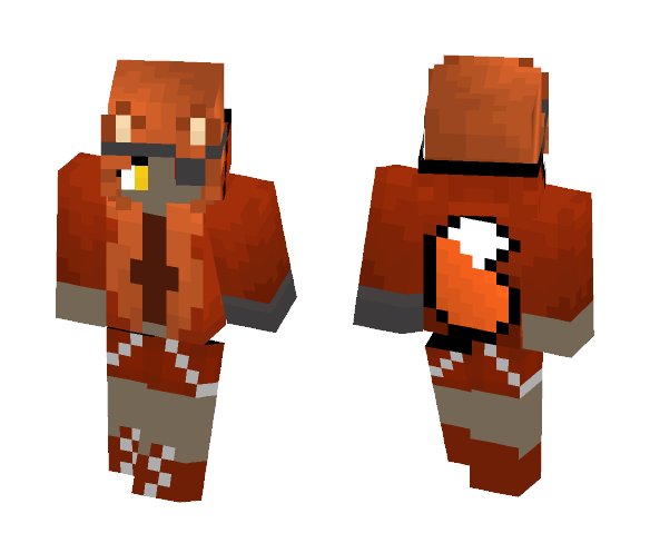 ~Foxy Girl FNaF~ By Bluekit *^* - Girl Minecraft Skins - image 1