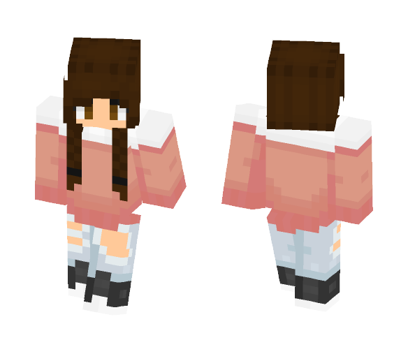 ღκαωαιι_βαεღ Casual - Female Minecraft Skins - image 1