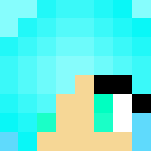 Light Bue Girl Fox - Girl Minecraft Skins - image 3