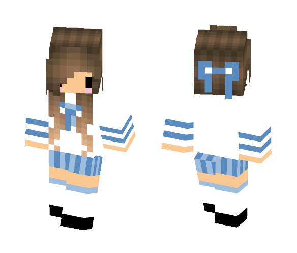 Chibi Girl - Girl Minecraft Skins - image 1