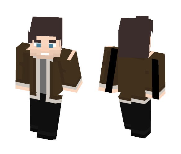 Soviet Fur Bomber Jacket - Male Minecraft Skins - image 1