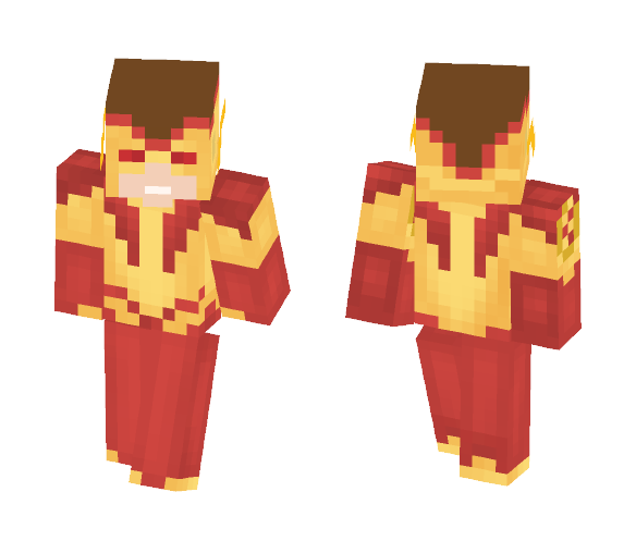 KidFlash (bart allen) - Male Minecraft Skins - image 1