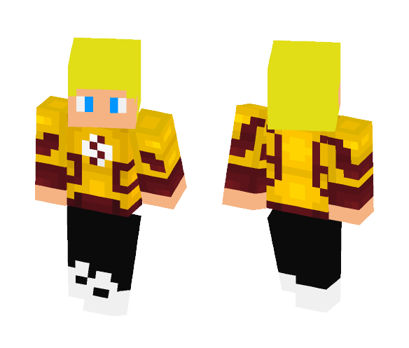 Kid in Kidflash shirt - Male Minecraft Skins - image 1