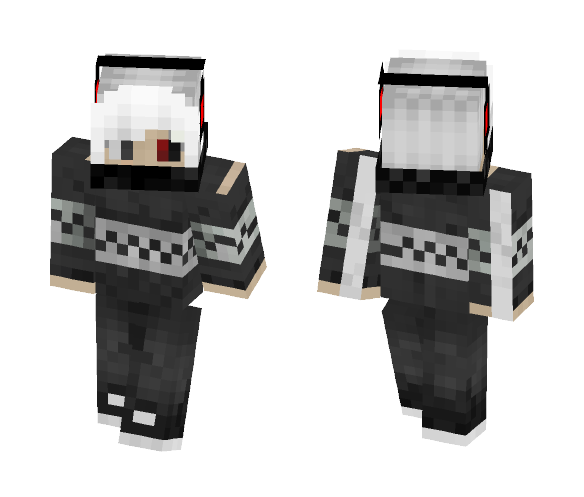 Gamer Kaneki - Other Minecraft Skins - image 1