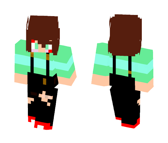 Download Free UndrTech chara Skin for Minecraft image 1 UndrTech chara - Interchangeable Minecraft Skins - image 1
