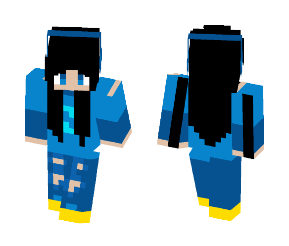 Homestuck Breath Player - Female Minecraft Skins - image 1