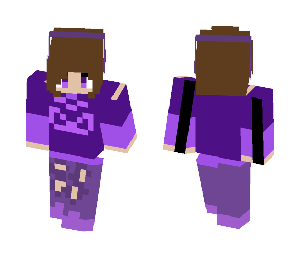 Homestuck Rage Player - Female Minecraft Skins - image 1