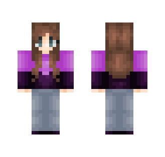 Purple Shirt Girl