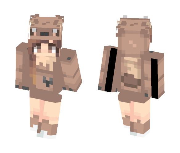 Evee girl onesie - Girl Minecraft Skins - image 1