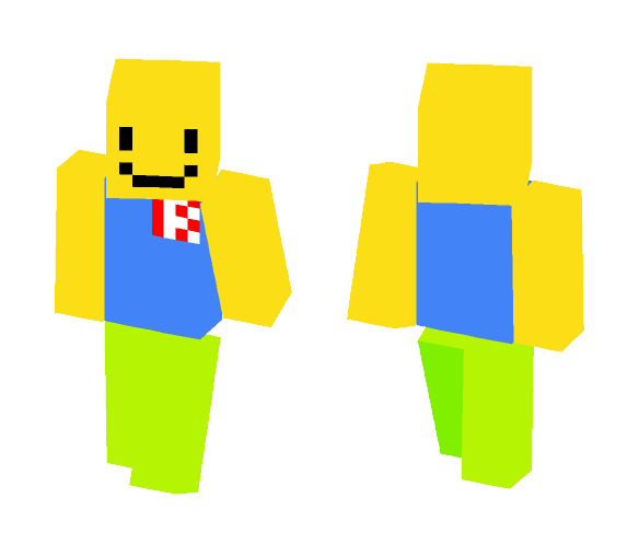 Noob Roblox Skin!!!!! - Male Minecraft Skins - image 1