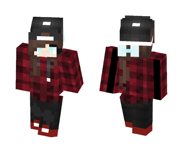 Plaid - Female Minecraft Skins - image 1