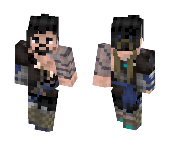 Hanzo Shimado {øverwatch} - Male Minecraft Skins - image 1