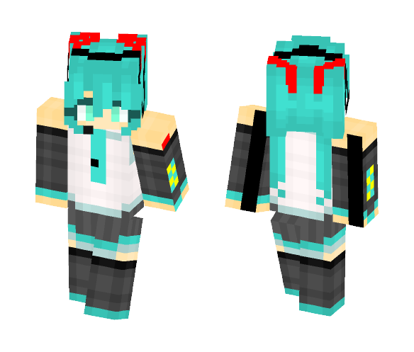 [Vocaloid] Hatsune Miku V4X - Female Minecraft Skins - image 1