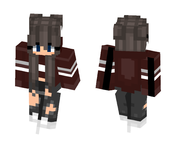 Download Free Hip Hop girl Skin for Minecraft image 1 Hip Hop girl - Girl Minecraft Skins - image 1