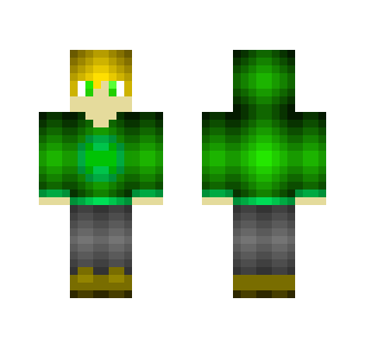 Teenager with green hoodie - Male Minecraft Skins - image 2