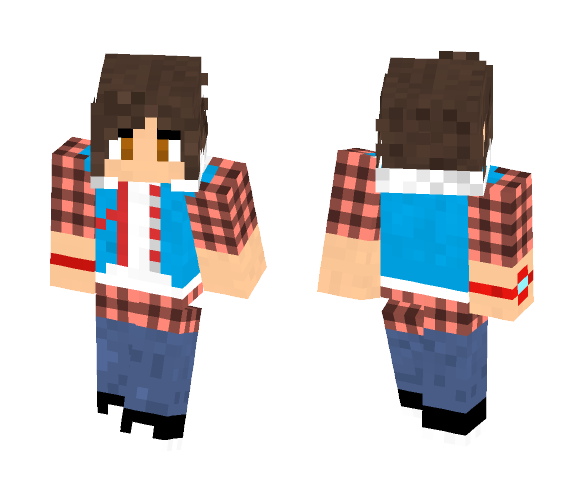 Junpei - Male Minecraft Skins - image 1