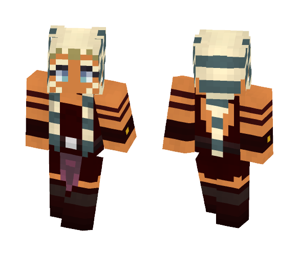 Ahsoka Tano - Female Minecraft Skins - image 1