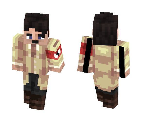 Adolf Hitler - Male Minecraft Skins - image 1