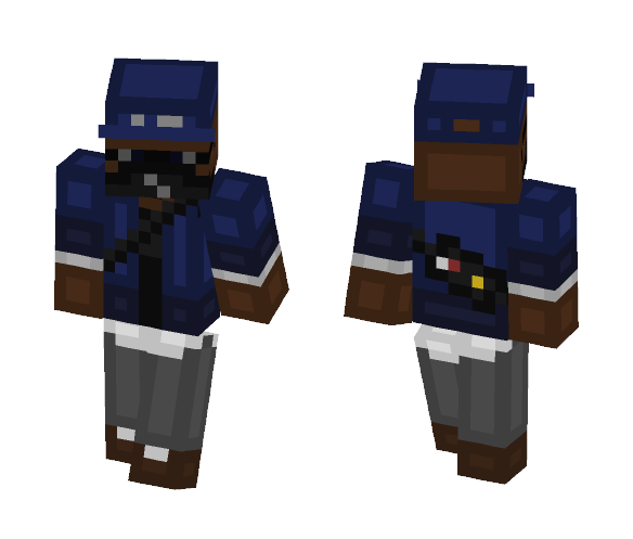 Download Free Marcus Holloway | Watch Dogs 2 Skin for Minecraft image 1 Marcus Holloway | Watch Dogs 2 - Male Minecraft Skins - image 1