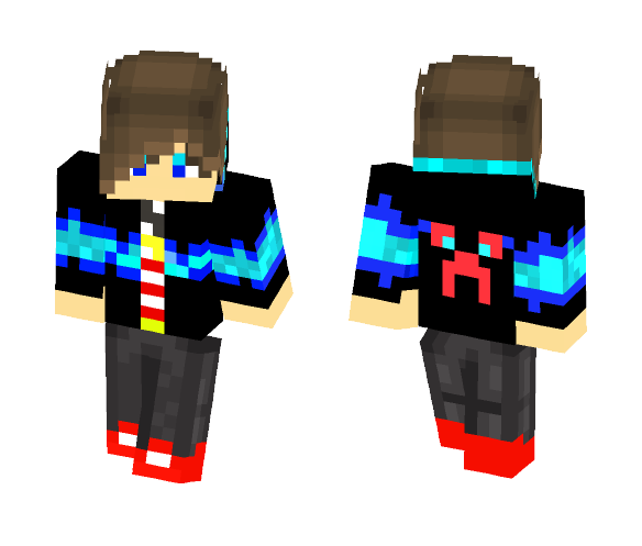 Super cool Lightning guy - Male Minecraft Skins - image 1