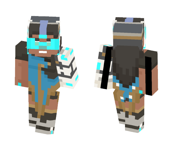 Overwatch - Symmetra - Female Minecraft Skins - image 1