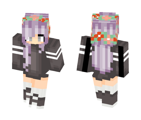 Violet Dreams - Female Minecraft Skins - image 1