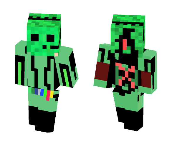 Download Free ghostbusting slime Skin for Minecraft image 1 ghostbusting slime - Male Minecraft Skins - image 1
