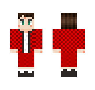Man wearing funky suit