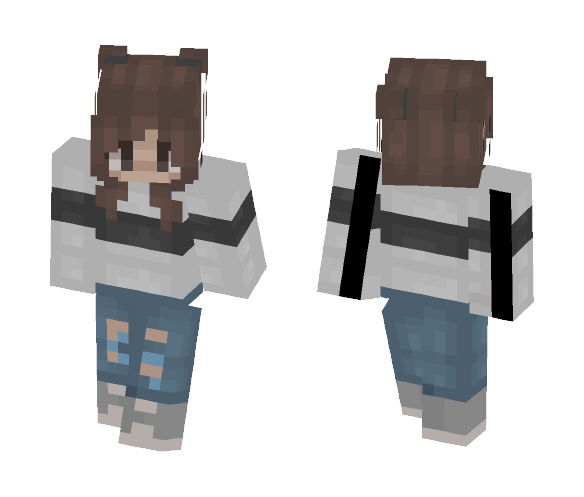 Download Free oh wow i made a girl Skin for Minecraft image 1 oh wow i made a girl - Girl Minecraft Skins - image 1