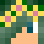 Green Haired Princess! - Female Minecraft Skins - image 3
