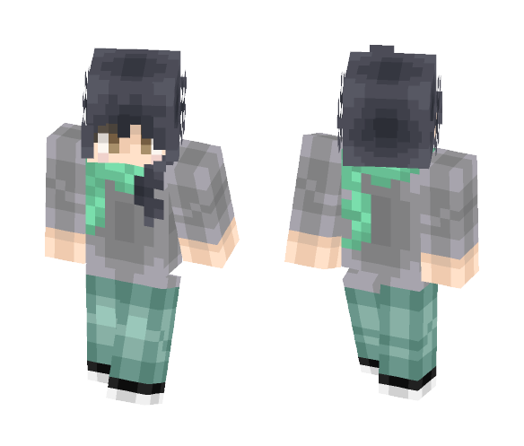 Scarf - Female Minecraft Skins - image 1