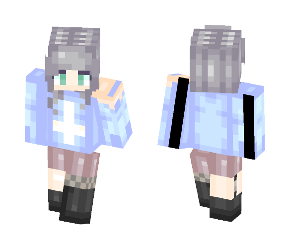 Overwhelmed - Female Minecraft Skins - image 1