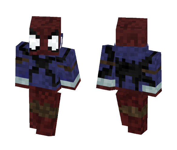 Futuristic Scarlet-Spider - Male Minecraft Skins - image 1