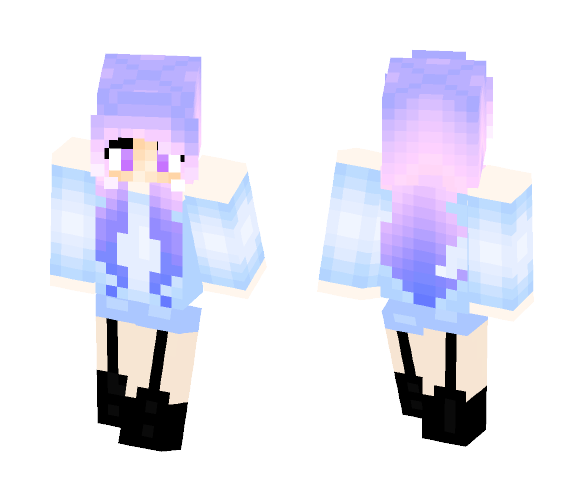 Download Free The Nobody Girl :D Skin for Minecraft image 1 The Nobody Girl :D - Girl Minecraft Skins - image 1