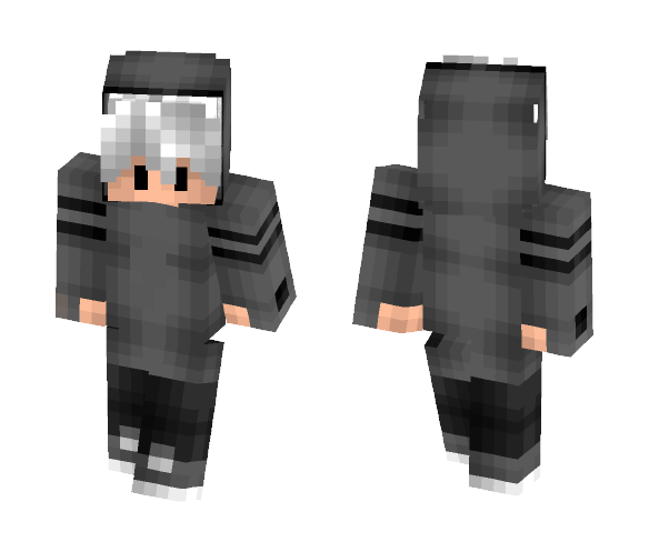 Grey Male - Male Minecraft Skins - image 1