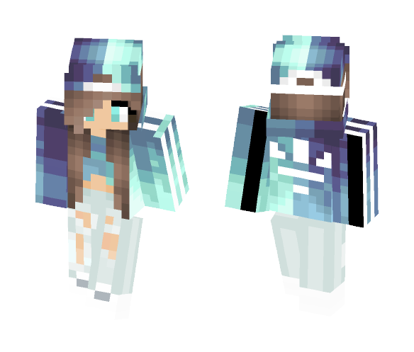 Carly Moon - Female Minecraft Skins - image 1