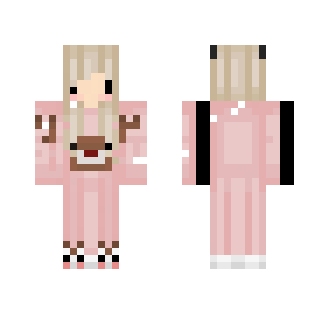 ♥ MerryChristmas Pink girl ♥ - Christmas Minecraft Skins - image 2