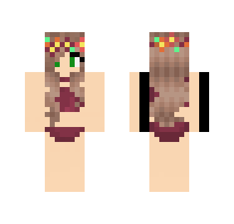 A Cute Girl In A Bikini