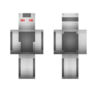 White Robot With Two Shields - Other Minecraft Skins - image 2