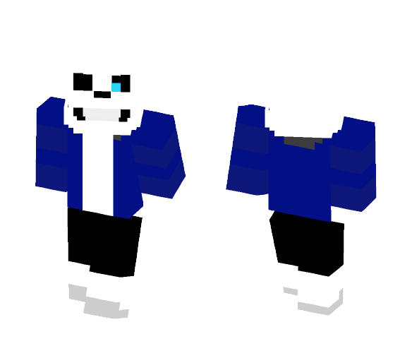 Sans the Skeleton - Male Minecraft Skins - image 1