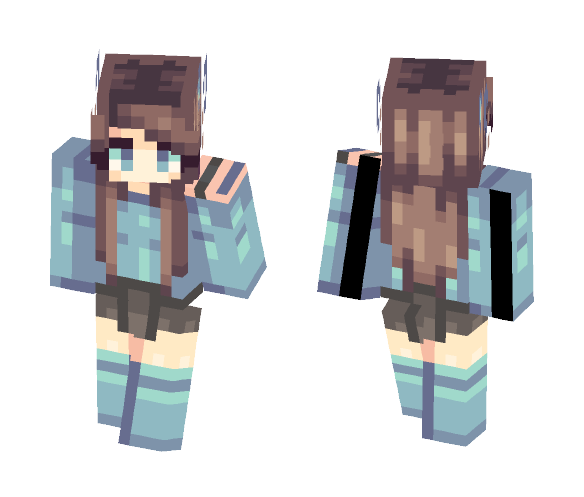 ????Diamond Cutie???? - Female Minecraft Skins - image 1