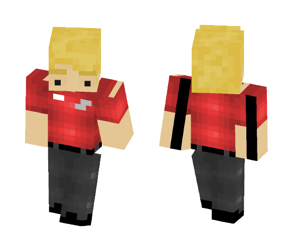 Chick-Fil-A Employee Attire - Male Minecraft Skins - image 1