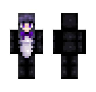Black Onesie - Female Minecraft Skins - image 2