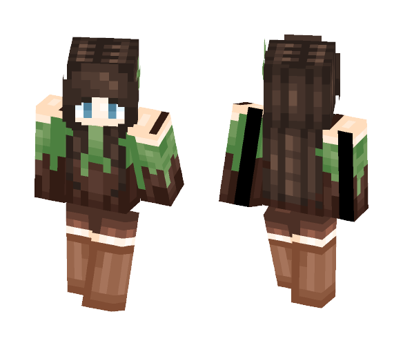 Gaia Gummi (Earth) - Female Minecraft Skins - image 1