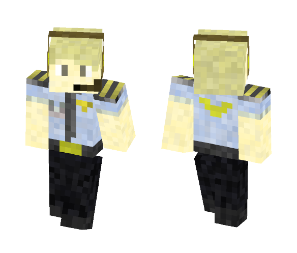 Pilot On Board - Male Minecraft Skins - image 1