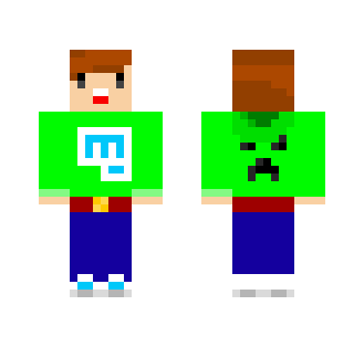 Chibi Creeper Fan Gamer