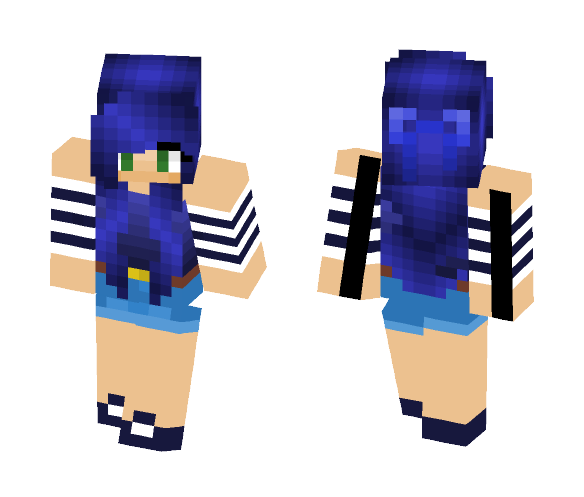 Aya (Young) Summer - Female Minecraft Skins - image 1