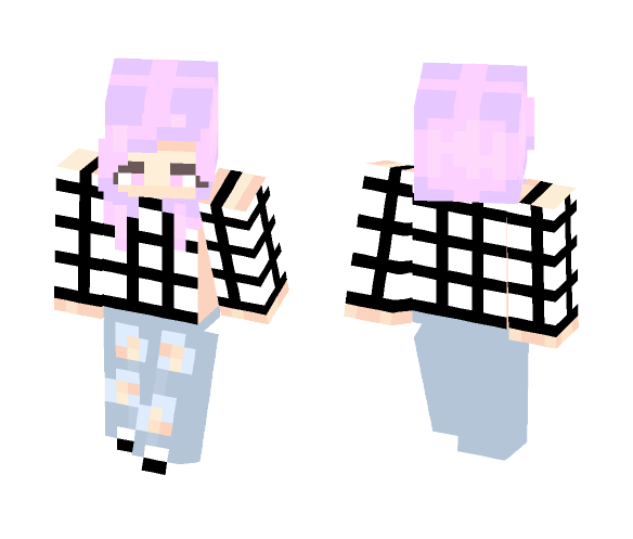 グリッド ▦ ( G R I D ▦ ) - Female Minecraft Skins - image 1